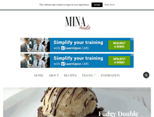 Tablet Screenshot of minamade.com